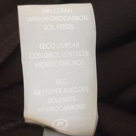 Calvin Klein Women's Black White Contrast Piping Bell Sleeve Sheath Dress SZ 18W - Picture 11 of 12